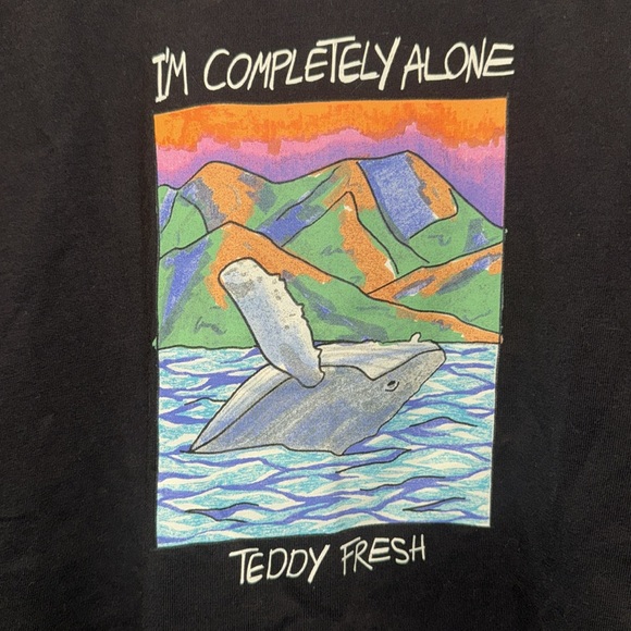 Completely Alone Teddy Fresh Unisex shirt - Picture 2 of 9